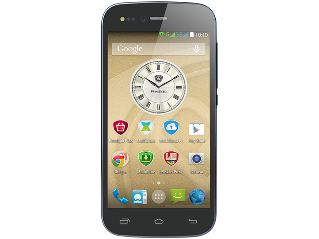 Смартфони Prestigio Grace X3 (3455) 8GB, син цвят + 750MB интернет на месец