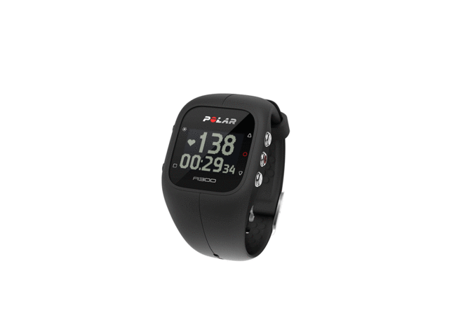 Смарт часовници Polar A300 - в черно