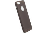 Калъфи Krussel Frost полупрозрачен за iPhone 5/5S/5SE, в черно