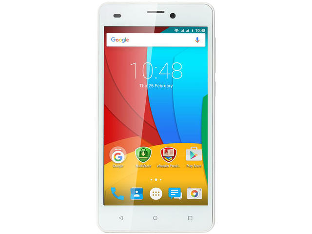 Смартфони Prestigio Muze A5 (5502) бял цвят, 8GB