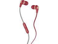 Слушалки Skullcandy Ink’d 2, в червено-сиво