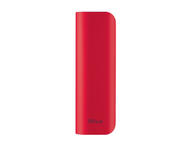 Външни батерии TRUST Primo Power Bank 2200 mAh, в червено