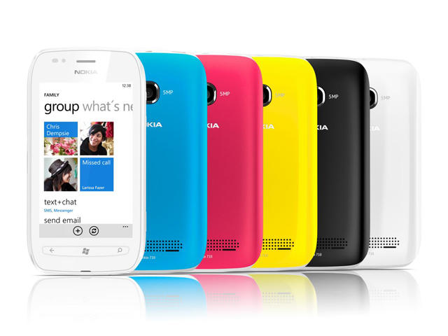 Смартфони Nokia Lumia 710 8GB, бял цвят