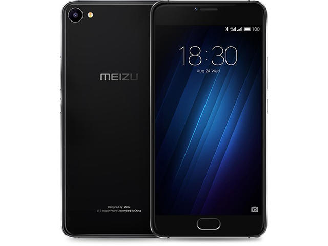 Смартфони Meizu U10 32GB, черен цвят + 750MB 4G интернет на месец
