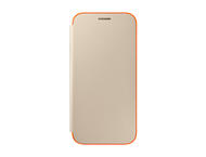 Калъфи Samsung Galaxy A5 2017 Neon Flip Cover, в златисто