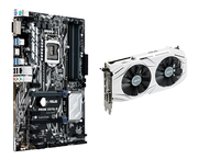 Дънни платки Комплект  ASUS PRIME Z270-P +  Asus GeForce DUAL GTX1070-O8G