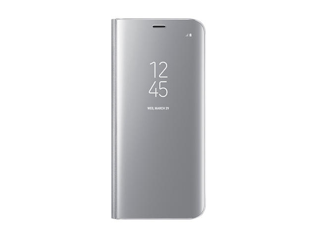 Калъфи Samsung Galaxy S8+ Clear View Cover, в сребристо
