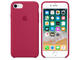 Калъфи Apple iPhone 8 / 7 Silicone Case, в тъмночервено