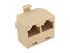 Кабели и Адаптери VCom съединител LAN Coupler 1 Male / 2 Female - CT253