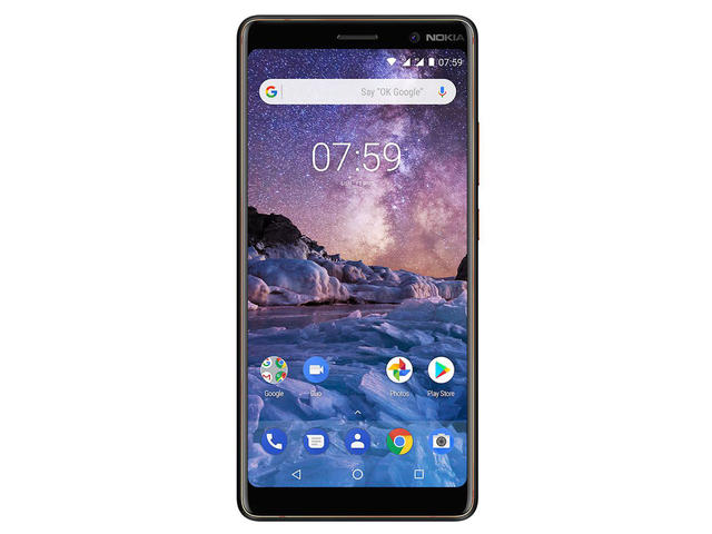 Смартфони Nokia 7 Plus Dual SIM, в черно