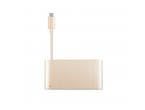 Кабели и Адаптери Moshi USB-C Multiport Adapter - Gold