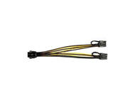 Кабели и Адаптери Захранващ кабел PCI-e 8pin to Dual 8Pin / PCIe 8pin-2x(6+2pin)