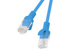 Кабели и Адаптери Lanberg пач кабел CAT5E 1m Blue