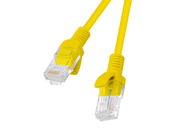 Кабели и Адаптери Lanberg пач кабел CAT5E 2m Yellow