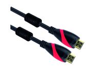 Кабели и Адаптери VCom Кабел HDMI M / M Ultra HD 4k2k Gold +2 Ferrite v1.4 ethernet 3D - CG525D-20m