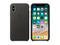 Калъфи Apple iPhone кожен калъф за iPhone X, сив