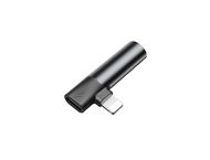 Кабели и Адаптери Baseus Lightning & Audio Adapter, в черно
