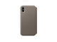Калъфи SDesign Original Leather Folio Case за iPhone XS, iPhone X, бежов