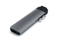 Кабели и Адаптери Satechi USB-C Pro USB Hub HDMI 4K & Ethernet, тъмносив