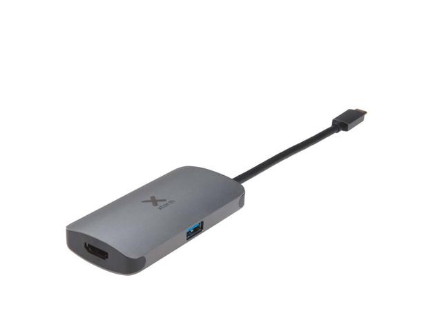 Кабели и Адаптери A-solar Xtorm XC003 USB-C Hub 3in1 4K HDMI, USB-C & USB-A