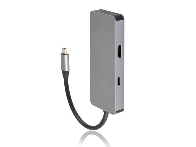 Кабели и Адаптери 4smarts USB-C Super smart 7in1 4K hub