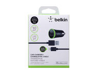 Аксесоари за таблети Belkin зарядно за кола с отделен Lightning кабел