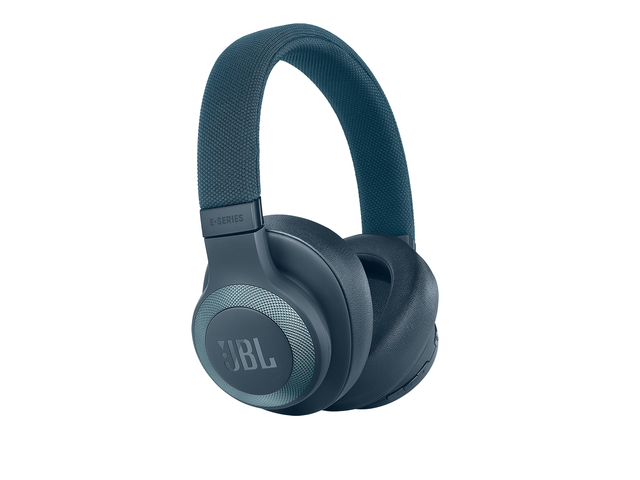 Слушалки JBL E65BTNC, в синьо