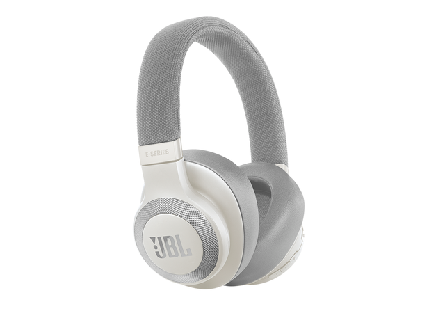Слушалки JBL E65BTNC, в бяло