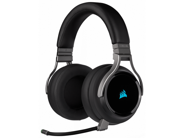 Слушалки Corsair VIRTUOSO RGB WIRELESS Carbon