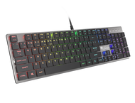 Клавиатури Genesis THOR 420 RGB Slim Blue Switch US Layout