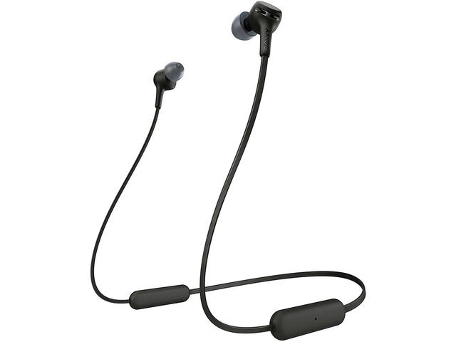 Слушалки Sony WI-XB400, в черно