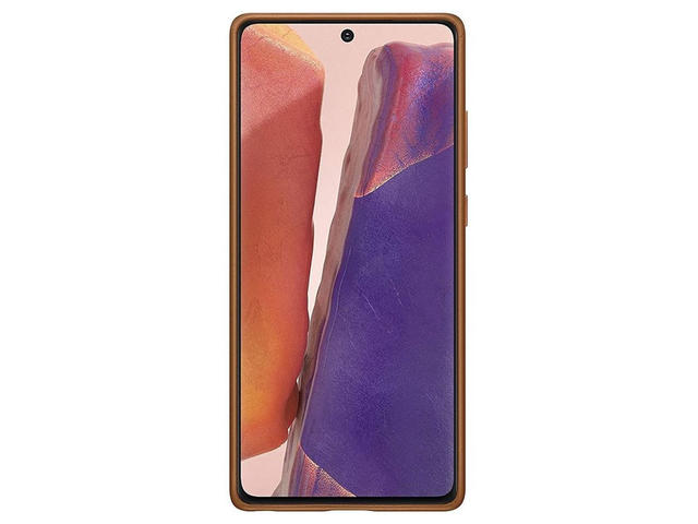 Калъфи Samsung Galaxy Note20 Leather Cover Brown