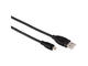 Кабели и Адаптери Кабел Hama Micro USB 2.0, екраниран, черен, 3,00 m