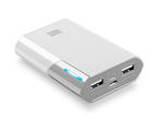 Външни батерии Cellular line Sycell 7500mAh, бяла