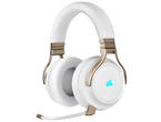 Слушалки Corsair VIRTUOSO RGB WIRELESS High-Fidelity Gaming Headset — Pearl (EU)