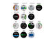Смарт часовници Garmin Quatix 6 Grey with Captain Blue Band 