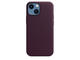 Калъфи Apple iPhone 13 mini Leather Case with MagSafe - Dark Cherry