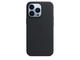 Калъфи Apple iPhone 13 Pro Leather Case with MagSafe - Midnight