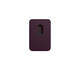 Калъфи Apple iPhone Leather Wallet with MagSafe - Dark Cherry
