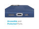 Калъфи Speck iPhone 13 Presidio 2 Grip - Coastal Blue/Black/Storm