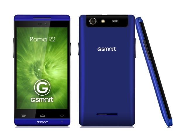 Смартфони GSmart Roma R2 4GB, син цвят