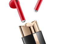 Слушалки HUAWEI FreeBuds Lipstick Black Case, Red Earbuds