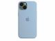 Калъфи Apple iPhone 13 Silicone Case with MagSafe - Blue Fog (Seasonal Spring 2022)