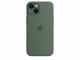 Калъфи Apple iPhone 13 Silicone Case with MagSafe - Eucalyptus (Seasonal Spring 2022)