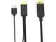 Кабели и Адаптери VCom Кабел HDMI M / Display Port M - 4K 2160p - CG599C-1.8m