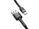 Кабели и Адаптери Baseus Cafule USB-A към USB-C 3A, 1м, черен