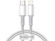 Кабели и Адаптери Baseus High Density USB Type-C към Lightning, 20W, 1м, бял