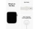Смарт часовници Apple Watch Series 8 GPS 45mm Silver Aluminium Case with White Sport Band - Regular
