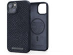 Калъфи Njord Salmon Leather Magsafe за iPhone 14, черен