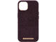 Калъфи Njord Salmon Leather Magsafe за iPhone 14 Plus, кафяв